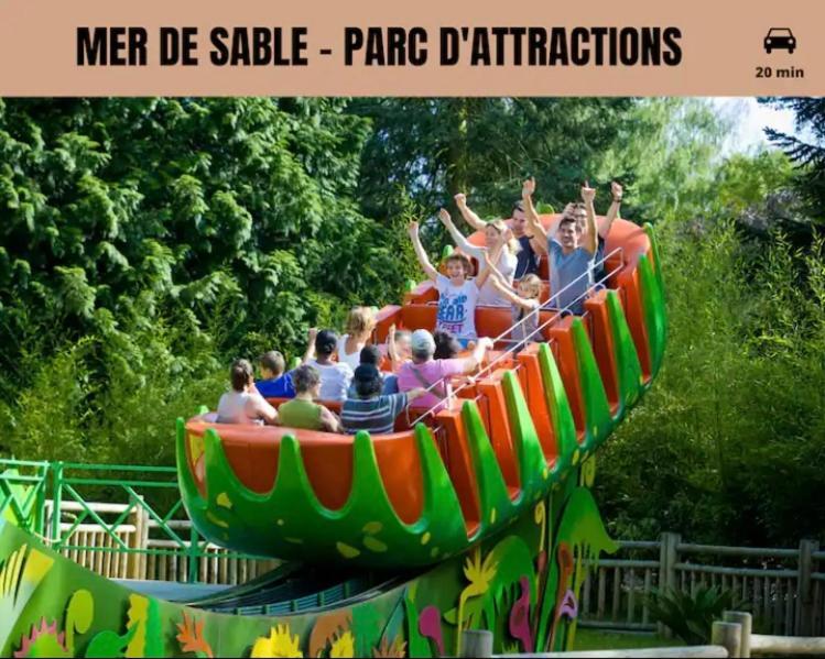 Maison Individuelle Tout Confort Terrasse Exterieur Proche Parc Asterix, Aeroport Roissy Cdg, Paris, Disney, Chateau De Chantilly La Chapelle-en-Serval Eksteriør bilde